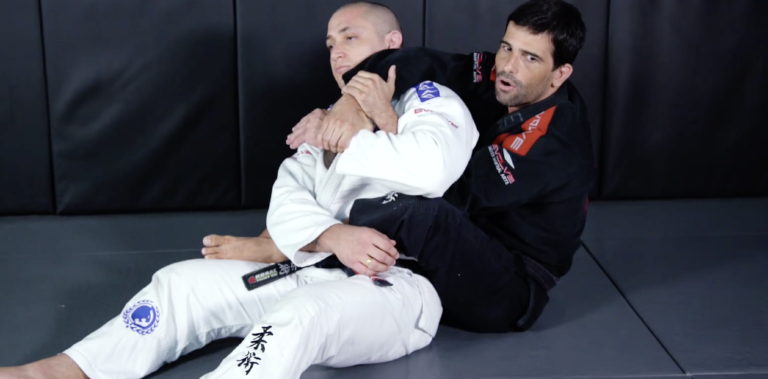 armbar from back mount